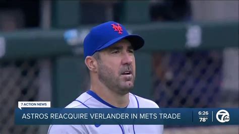 Astros reacquire Justin Verlander from Mets, a deal owner Jim Crane tells AP was an easy decision